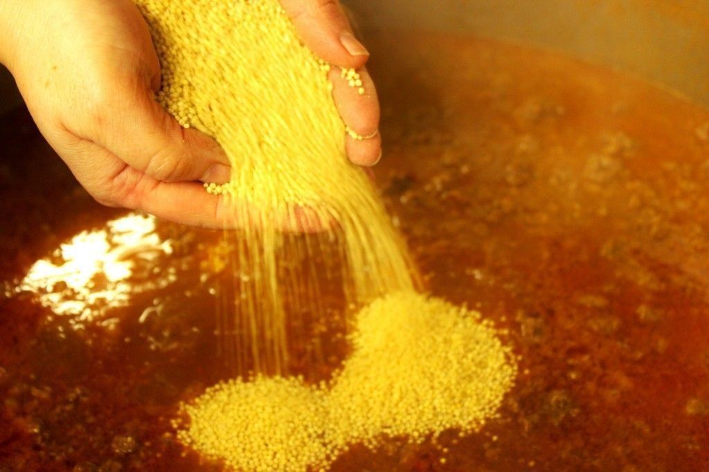 Cuinant amb productes ecològics