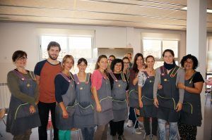 Equip de menjador de l'escola camins